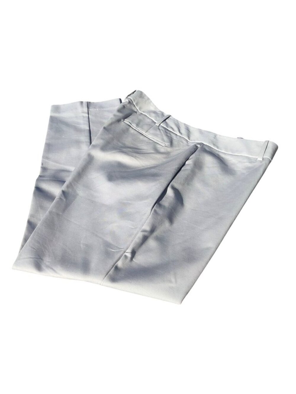 Liz Claiborne Career Women's 20 Straight Leg Pants Audra Classic Silver Screen